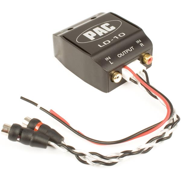 PAC LD-10 universell 10x linjedrivare med RCA-anslutningar