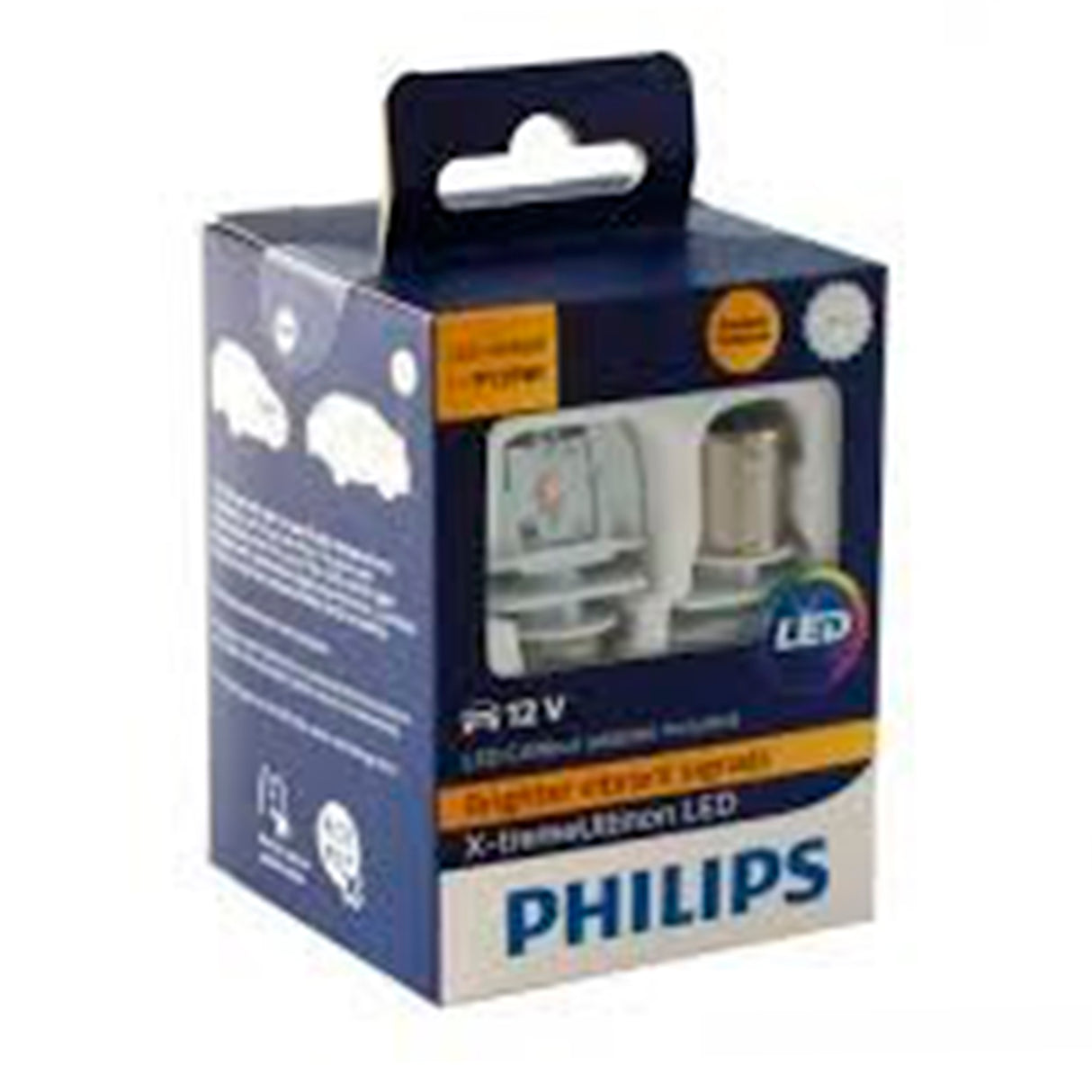 LED-konvertering PHILIPS BAU15S (PY21), X-tremeUltinon +200%