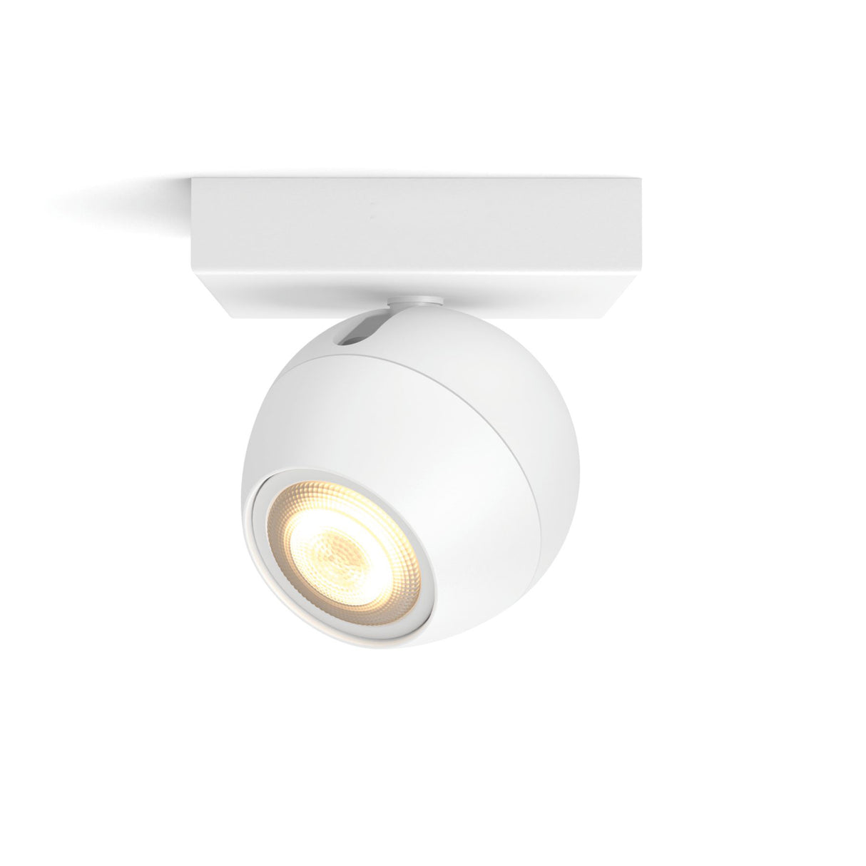 Vägglampa Philips Hue Buckram, GU10, Vit