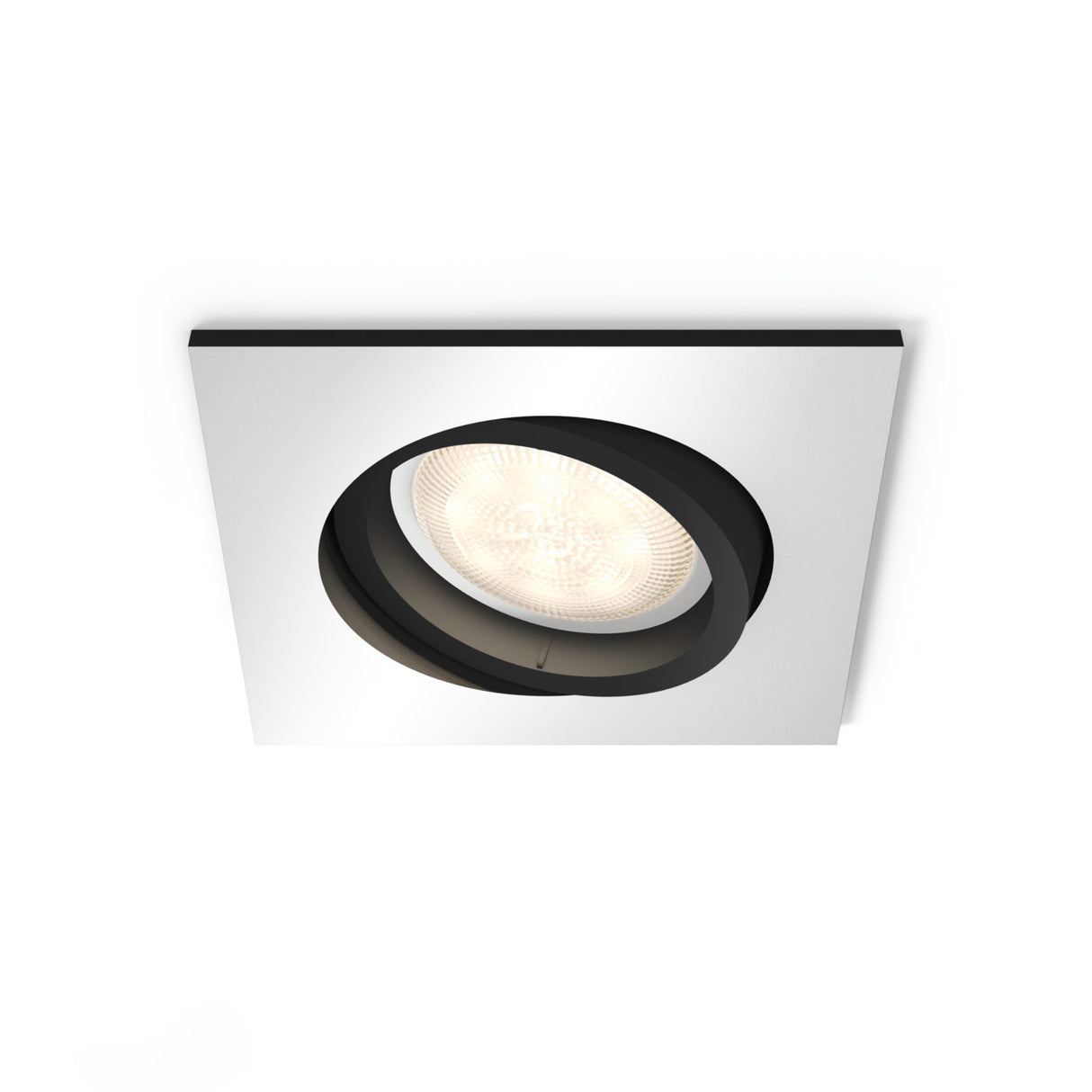 Spotlight Philips Hue Milliskin Square 5W, 350 lm, 1 st / Aluminium