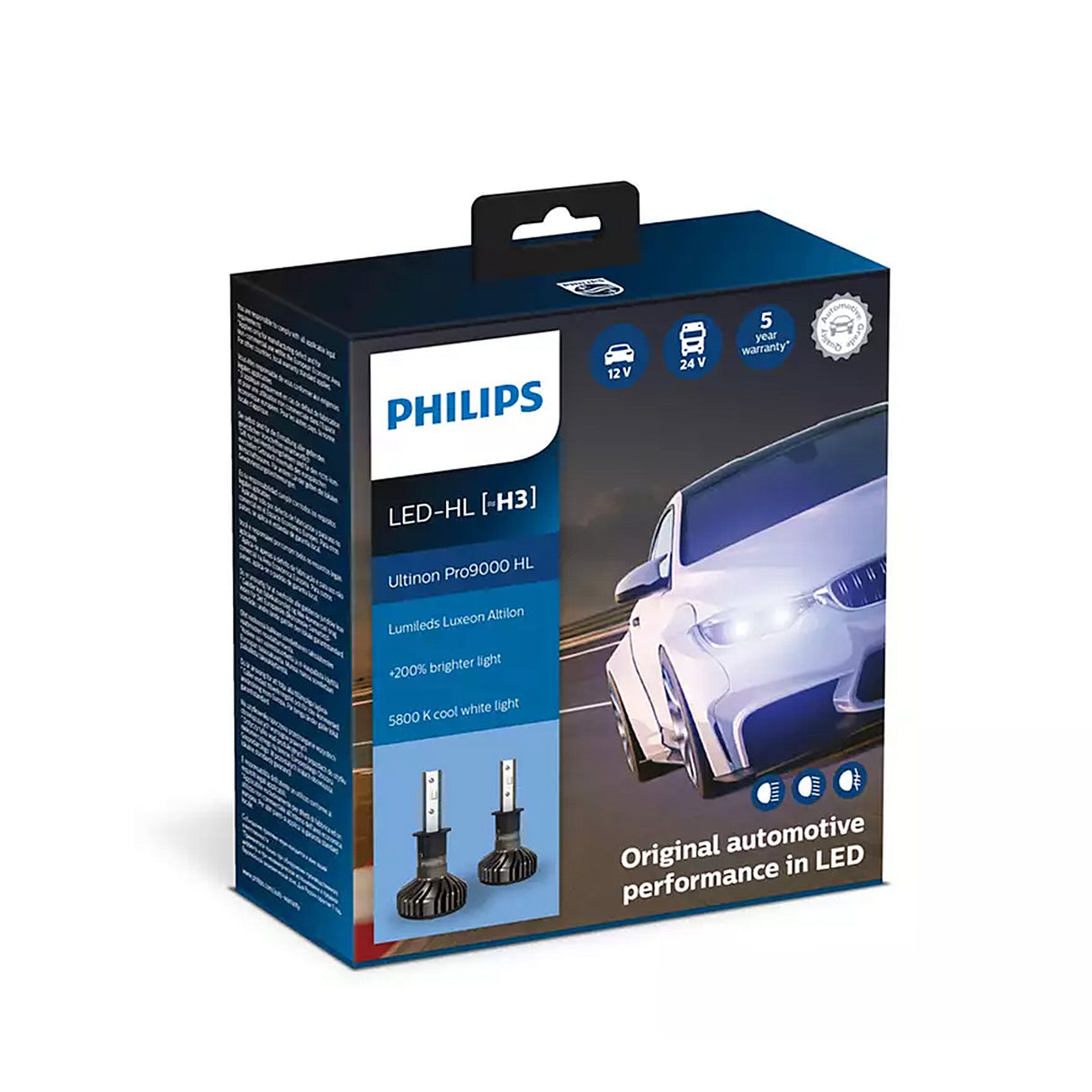 LED-konvertering PHILIPS Ultinon Pro9000 HL +250%, H3