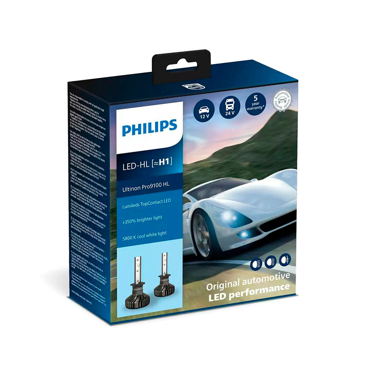 LED-konvertering Philips Ultinon Pro9100 HL +350%, H1