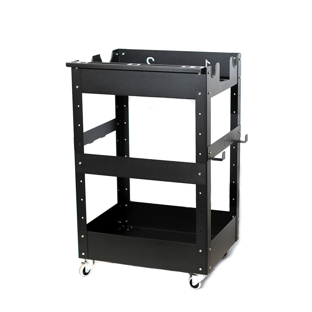 Bilvårdsvagn Poka Premium Detailing Trolley, 2 hyllor, BASIC