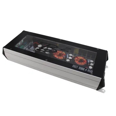 B2 Audio Riot 1800.4 RGB – 4-kanals slutsteg, 4 x 450W RMS @ 2 ohm