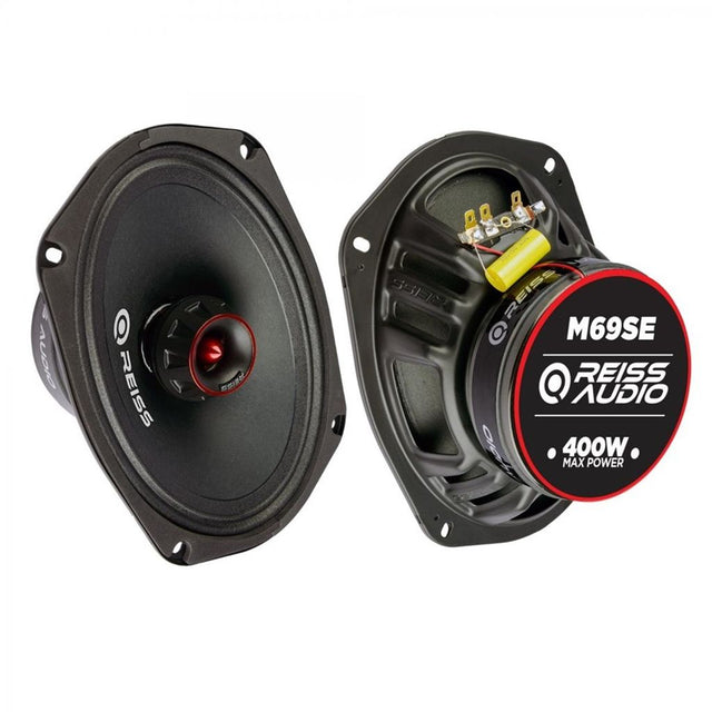 Reiss Audio RS-M69SE 6×9 tum SPL-mellanregister, par