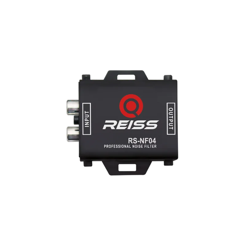 Reiss RS-NF04 RCA-brusfilter med kablage