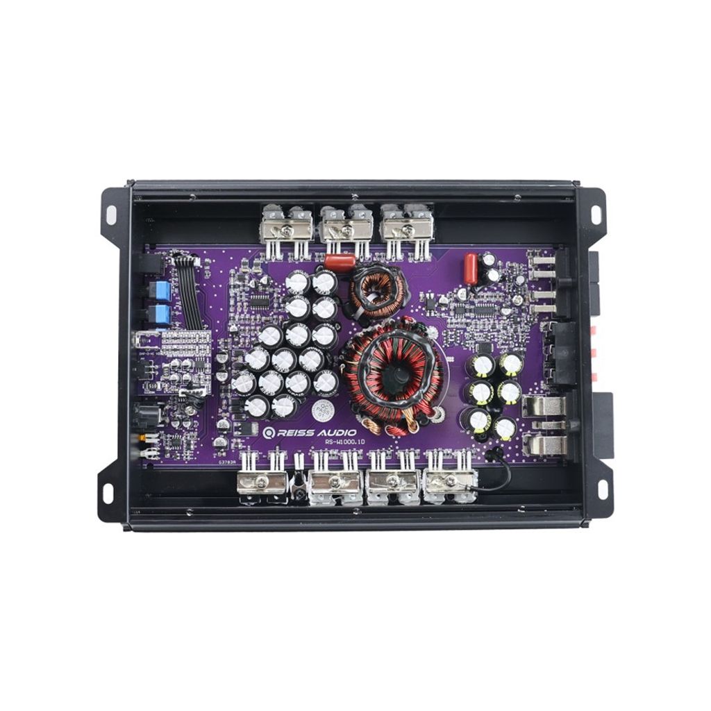 Reiss RS-W1000.1D Klass D-monoblock, produktbild 5