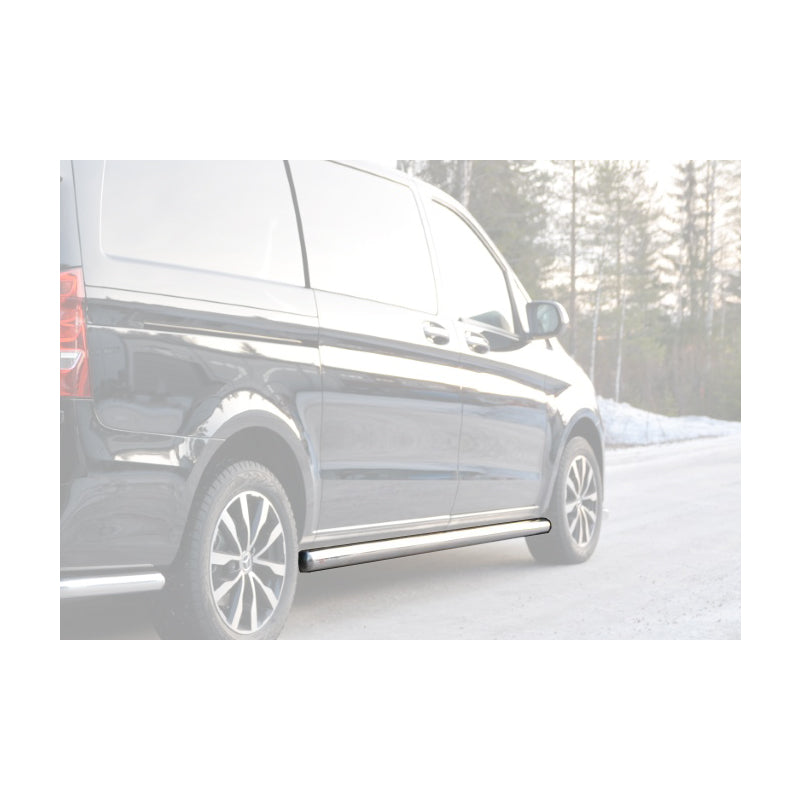 Side Bars RST-Steel 76 mm, MB Vito / V-Class SWB 2015+