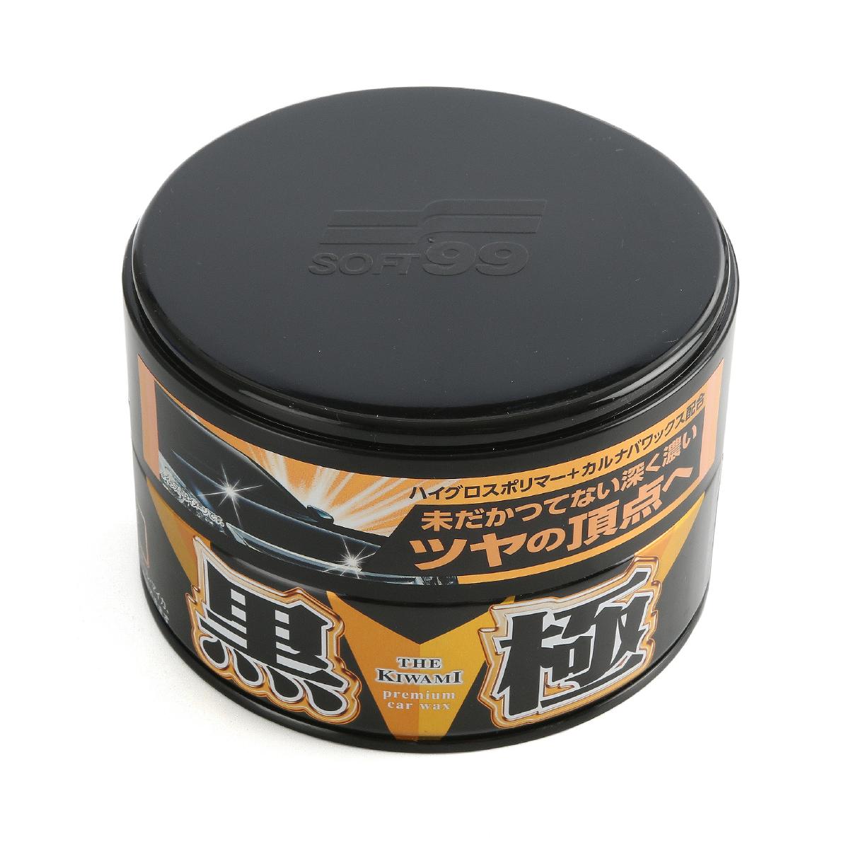 Bilvax Soft99 Extreme Gloss Wax The Kiwami Black, 200 g, Vax + Applikator