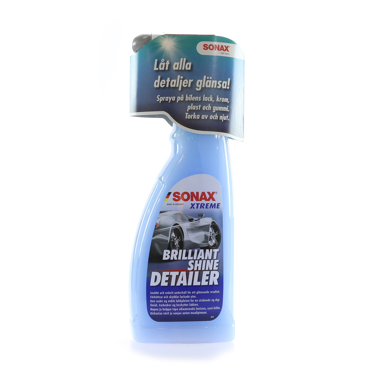 Rengörande snabbvax Sonax Xtreme Brilliant Shine Detailer, 500 ml