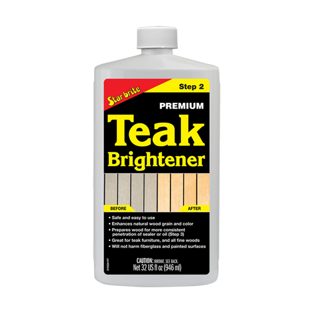 Teakbehandling Star Brite Premium Teak Brightener (Step 2), 500 ml