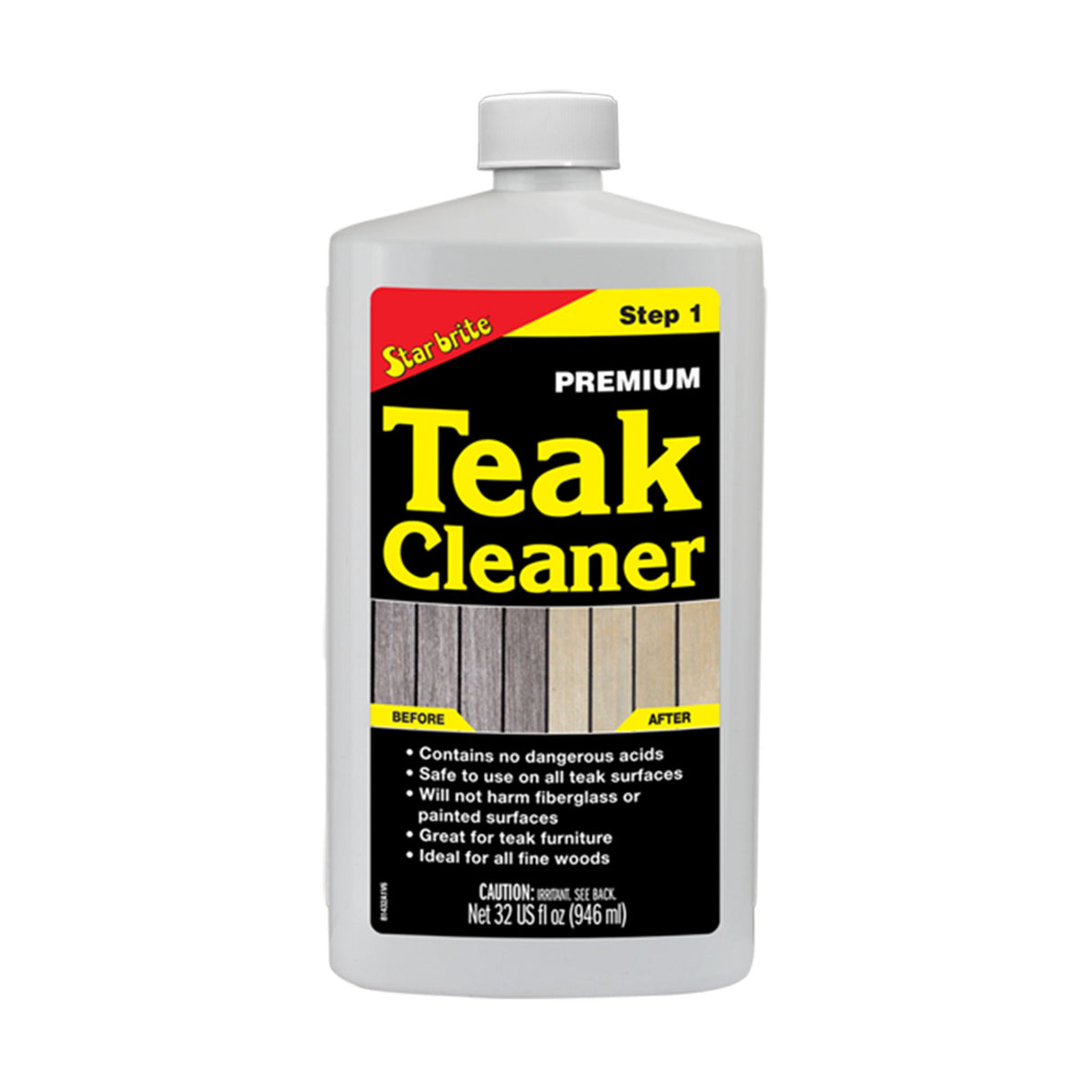 Teakrengöring Star Brite Premium Teak Cleaner (Step 1), 500 ml