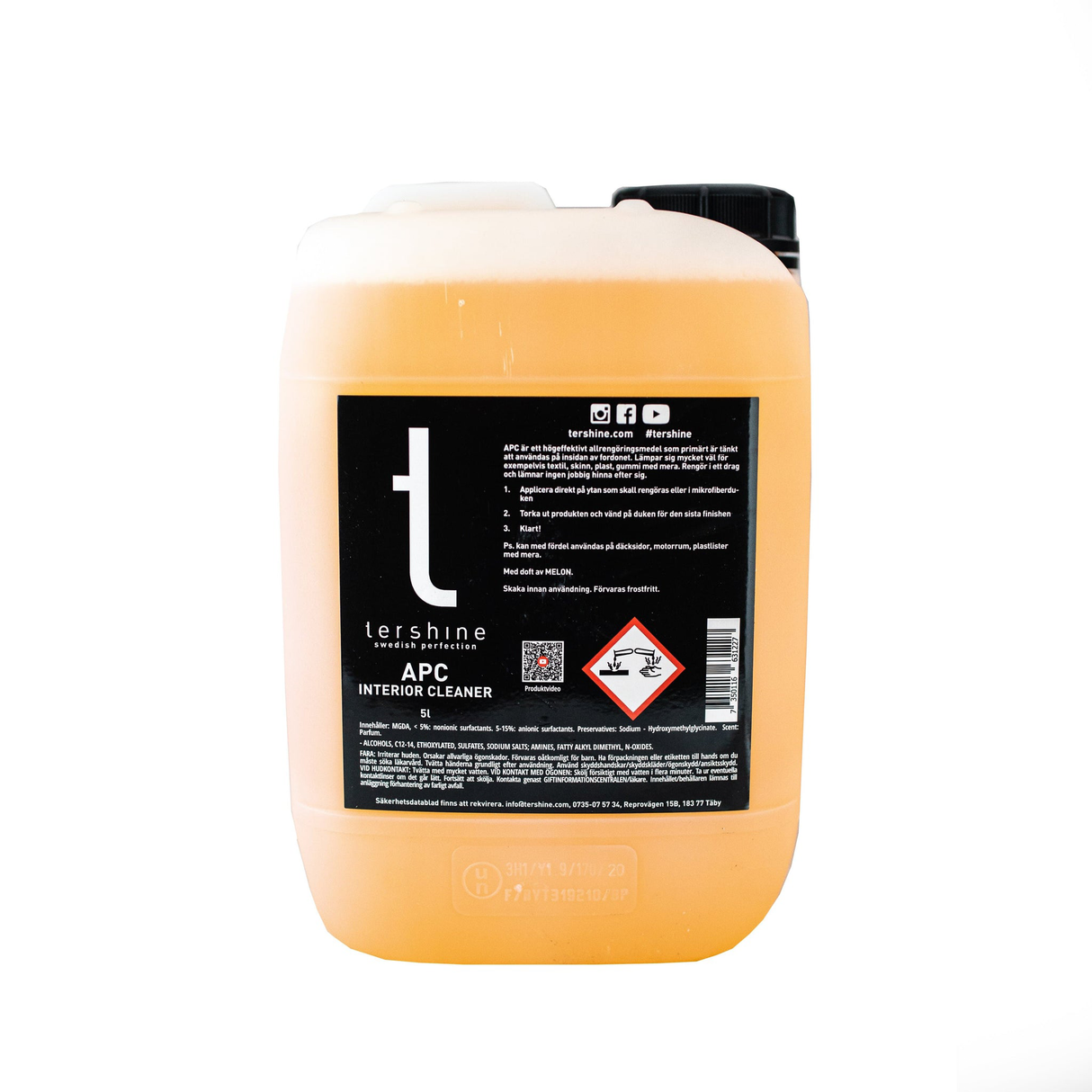 Allrengöring tershine APC Interior Cleaner Melon, 5000 ml