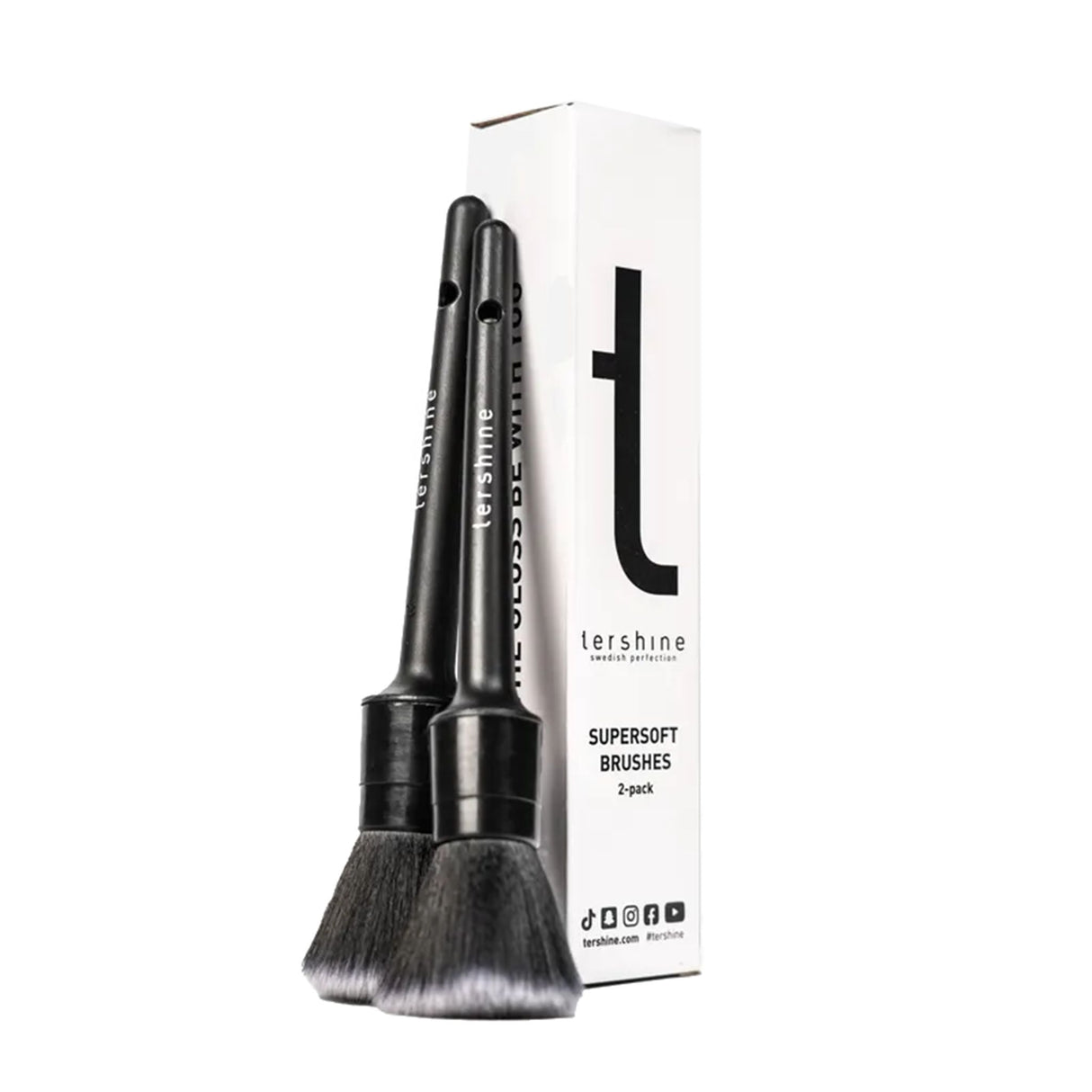 Rengöringsborste tershine Brush Supersoft, 2 st