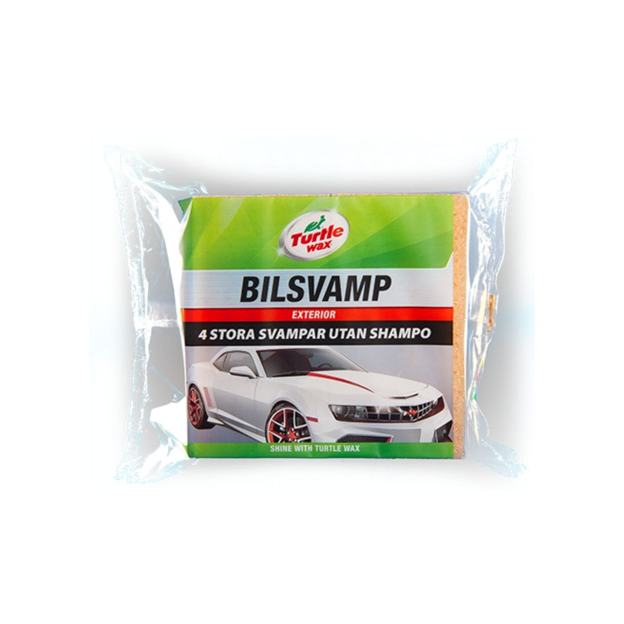 Tvättsvamp Turtle Wax Bilsvamp, 4 st