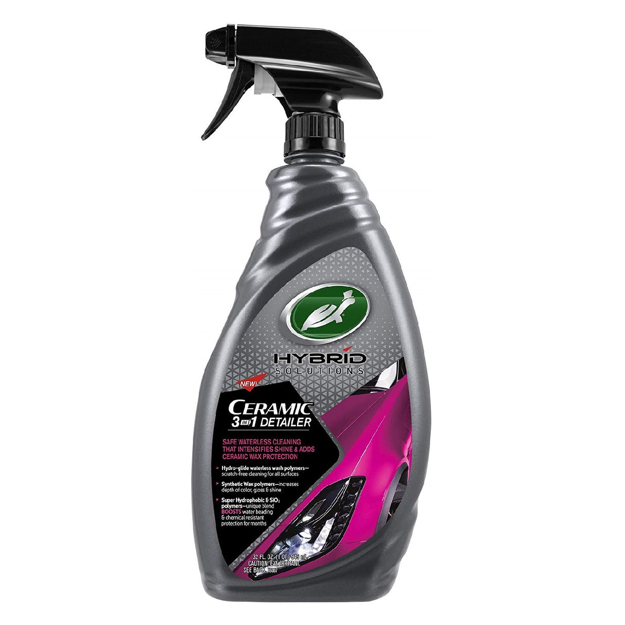 Rengörande snabbvax Turtle Wax Hybrid Ceramic 3 in 1 Detailer, 500 ml