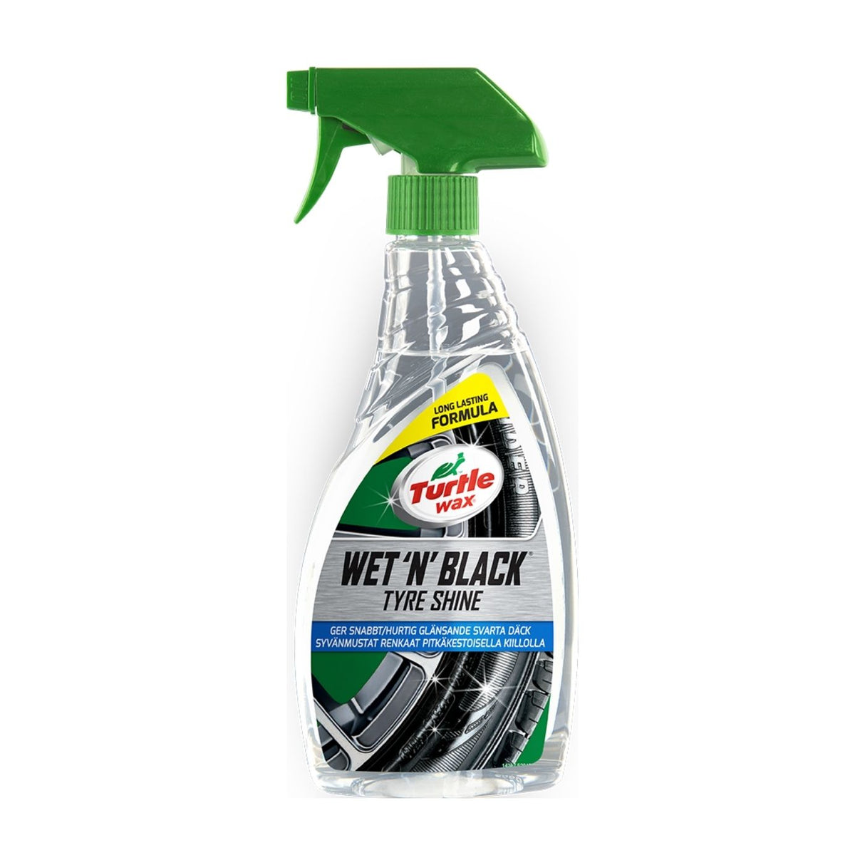 Däckglans Turtle Wax Wet 'N' Black Tyre Shine, 500 ml