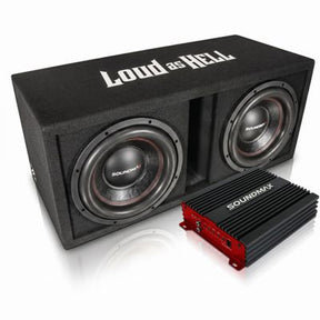 Soundmax BassBox 1000W komplett baspaket