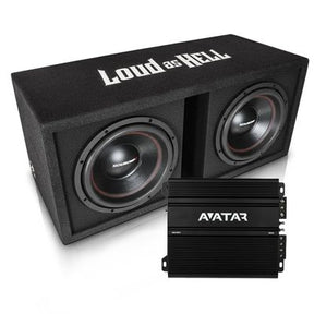 Soundmax 2x12" baspaket med dBVox-låda