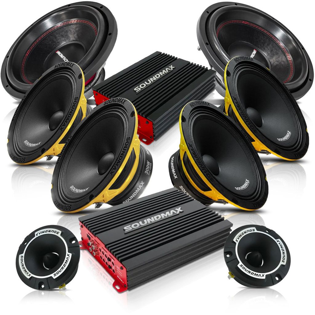 Soundmaxer Full Kit 8 komplett SPL-paket