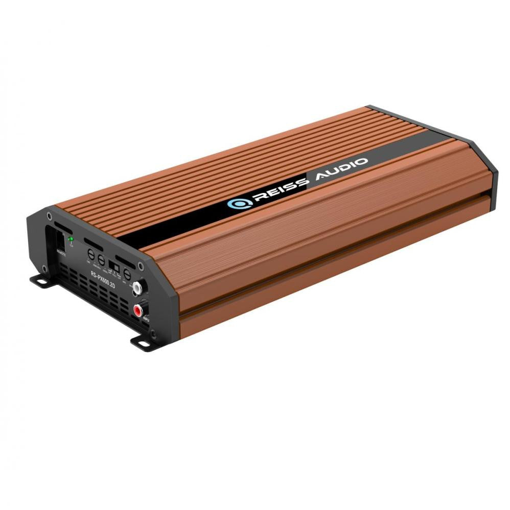Reiss Audio RS-PX600.2D tvåkanaligt Klass D-slutsteg