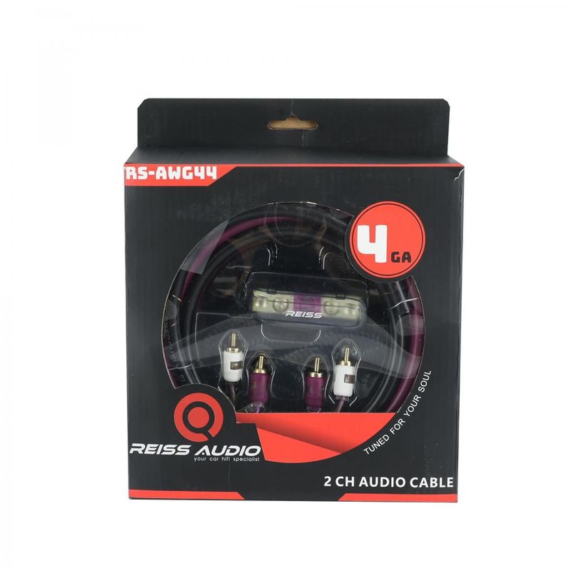 Reiss RS-AWG44 4 AWG OFC-kabelkit