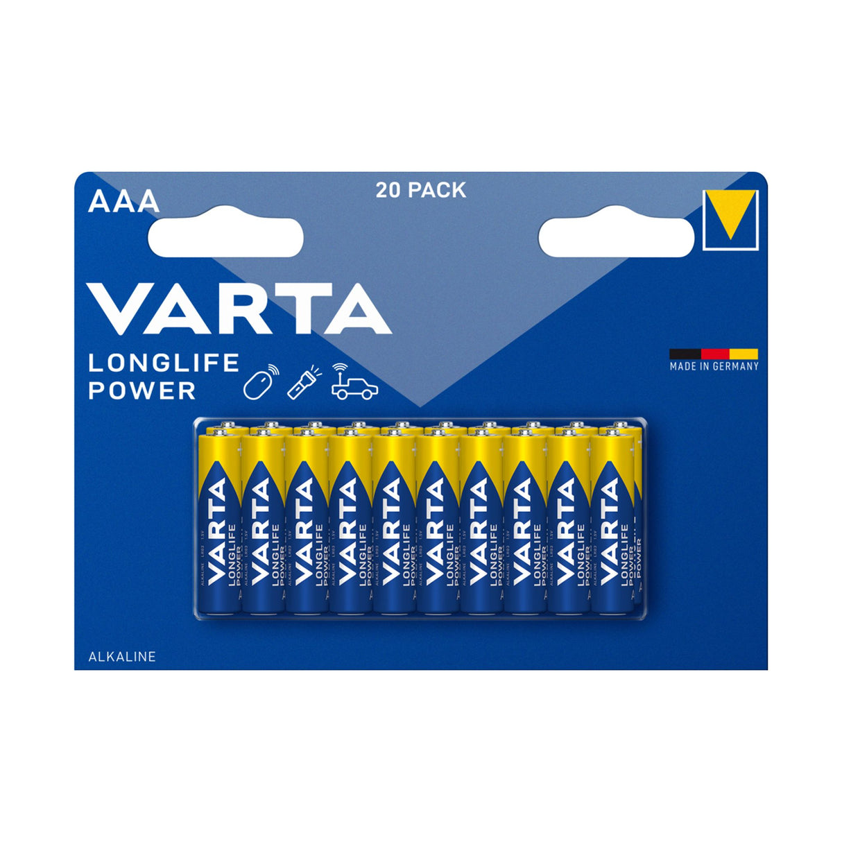 AAA-batteri VARTA Longlife Power, 20 st