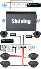 Soundmax SX-M8XL LOUD AS HELL slotplanka Ampkit V2